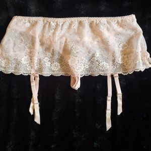 Victoria's secret embellished garter skirt